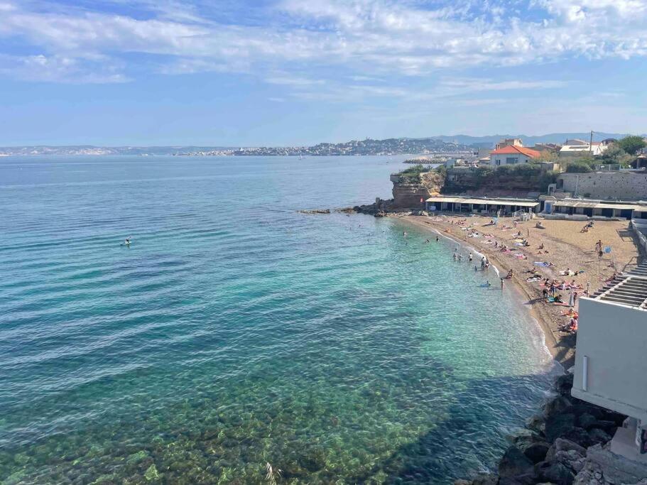 Duplex Bord De Mer La Madrague Marsylia Zewnętrze zdjęcie